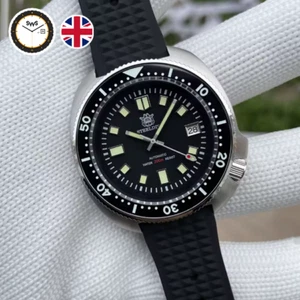 Steeldive SD1970 Captain Willard Automatic Turtle Dive Watch with Seiko NH35 - Picture 1 of 4