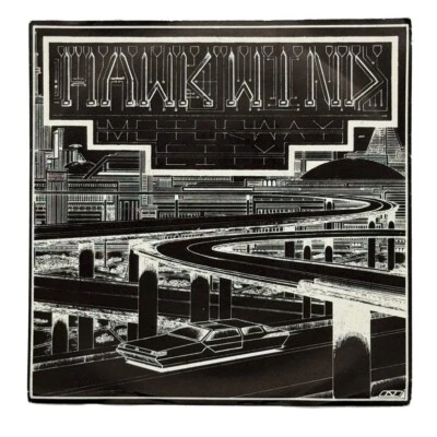 Hawkwind -Motorway City / Master Of The Universe 7" Vinyl - Flicknife Records  Foto 1 de 4