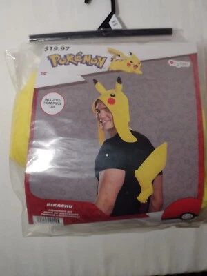 NUEVO Kit de accesorios de disfraz de Pokémon Pikachu para adultos solo tocado y cola  Foto 1 de 3