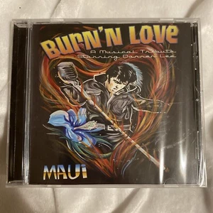 FACTORY SEALED CD Burn'n Love A Musical Tribute To Elvis Starring Darren Lee - Imagen 1 de 6