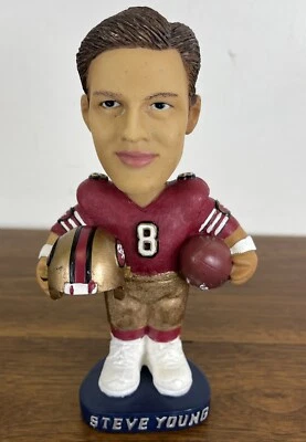 Steve Young San Francisco 49ers Bobblehead Bobble Dobble 7” NFL No Face Mask - Image 1 of 4