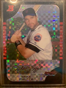 2005 Bowman Chrome - Refractor #45 Mike Piazza - Picture 1 of 2