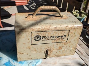 Rockwell/porter cable 167A Block plane original steel box Vintage - Picture 1 of 18