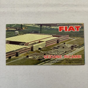 Fiat Ricambi Spare Parts Factory Sales Brochure Catalog Advertising European - Picture 1 of 5