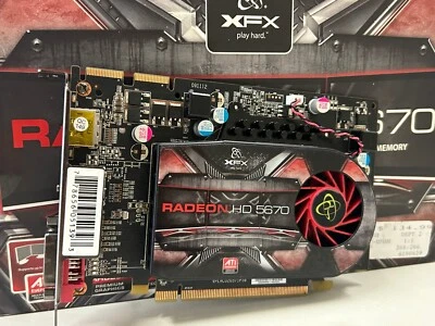 XFX ATI Radeon HD 5670 (HD-567X-ZNF3) 1GB GDDR5 SDRAM PCI Express x16 with box - Image 1 of 4