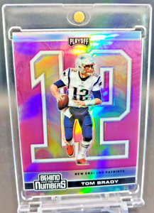 TOM BRADY RARE PINK RAINBOW REFRACTOR INSERT WITH CASE PATRIOTS HALL OF FAME