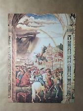 The Departure Of Aeneas Pinturicchio Wall Art Poster.Book Clipping Cutting