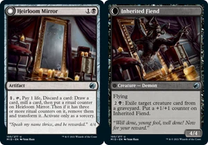 x1 Heirloom Mirror // Inherited Fiend - Innistrad: Midnight Hunt - NM - MTG - Picture 1 of 1