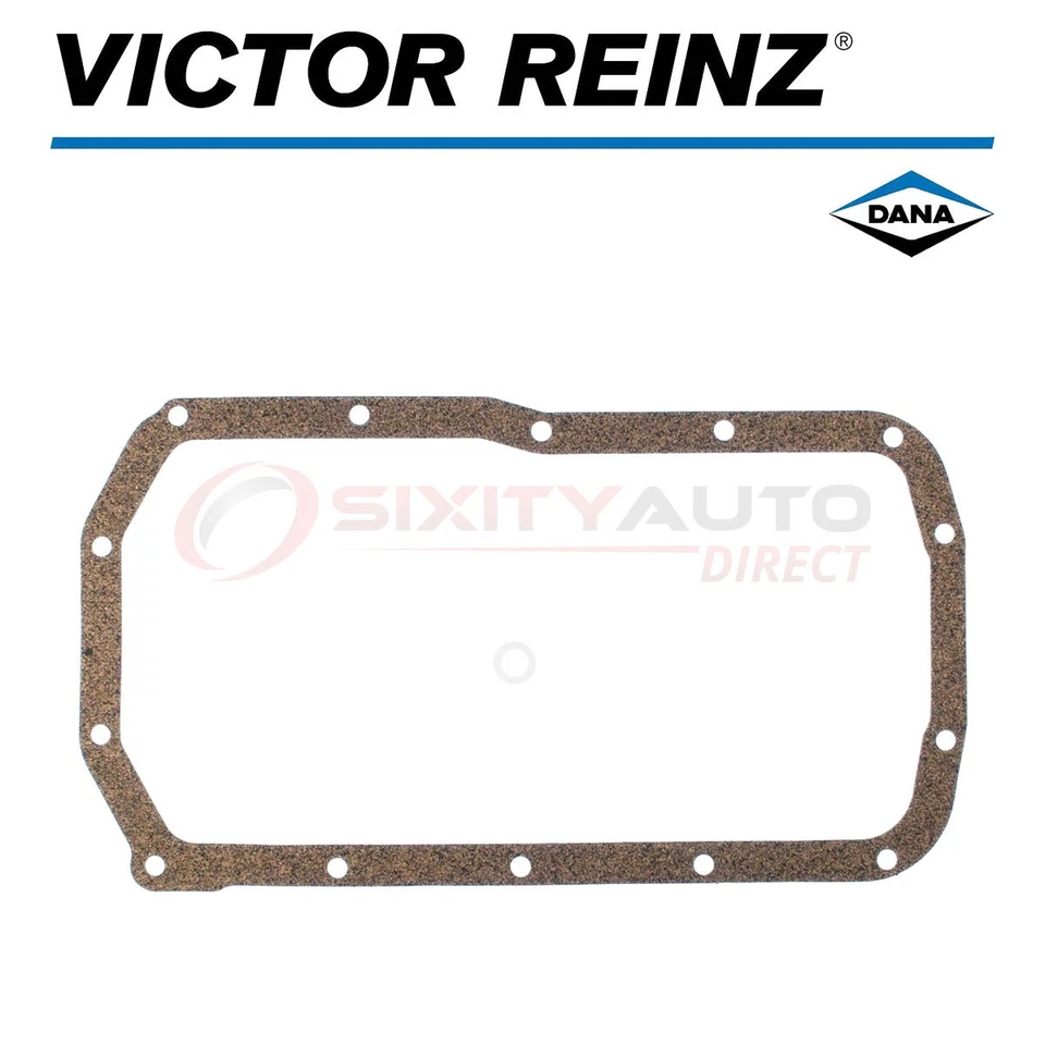 MAHLE Oil Pan Gasket Set for 1964-1967 Buick Special 3.7L V6 - Engine zf Foto 1 de 4