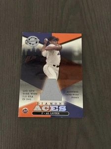 2001 Donruss Class Of 2001 Diamond Aces Jerseys Holofoil /525 #A15 AL LEITER - Picture 1 of 4