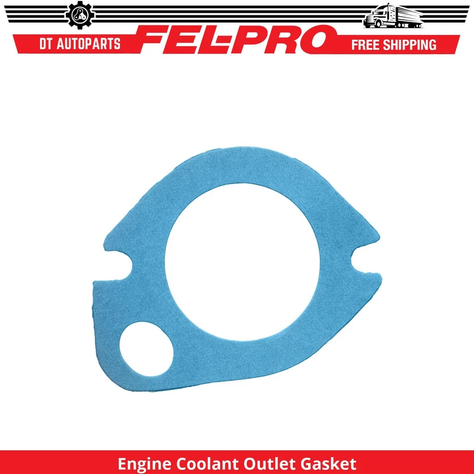 For 1980-1983 Lincoln Mark VI Engine Coolant Outlet Gasket Fel-Pro 1981 1982 - Image 1 of 1
