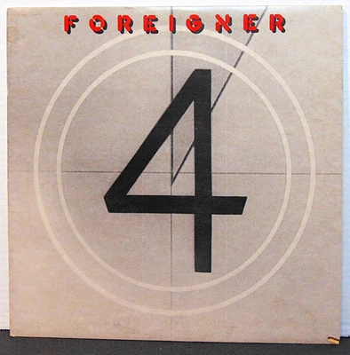 Foreigner -  4 - 1981 Atlantic SD 16999 Hard Rock vinyl LP Record Album  EX/VG+ - Image 1 of 4