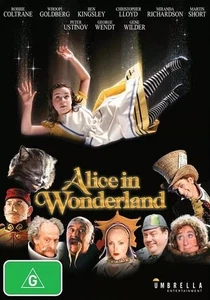 ALICE in WONDERLAND (Robbie COLTRANE Whoopi GOLDBERG Ben KINGSLEY) DVD Region 4 - Picture 1 of 1