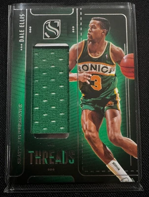 24-25 Panini Silhouette - DALE ELLIS Threads Juego Usado Memorabilia Supersonics Foto 1 de 2