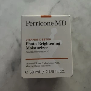 Crema hidratante iluminadora fotográfica éster vitamina C Perricone MD FPS 30 2 oz 59 ml - Imagen 1 de 3