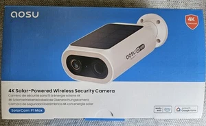 SolarCam P1 Max, Solar Security Camera Wireless Outdoor, 4K UHD Camera for Ho... - Picture 1 of 5