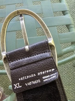 Great Condition SILPADA Belt.  Very Soft  Dark Brown Leather.  Size XL.  Display - Image 1 of 3