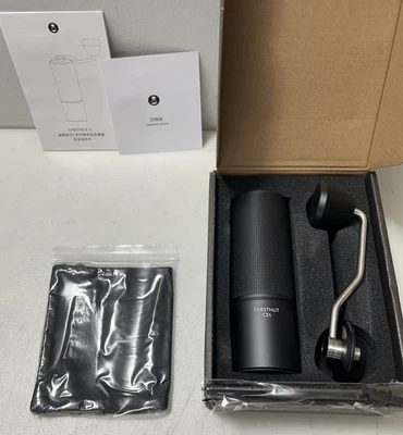 Timemore Chestnut C2S Manual Coffee Grinder Black Burr Portable NEW OPEN BOX
