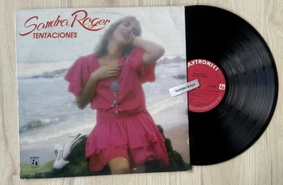 SANDRA ROGER Tentaciones 1983 Caytronics US LP Latin pop ballad Puerto Rico Foto 1 de 4