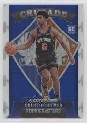 2021-22 Panini Chronicles Crusade Blue /99 Quentin Grimes #636 Rookie RC - Image 1 of 2