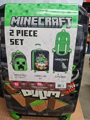 Minetech Kids Luggage Set 2- Piece Carry On - Image 1 of 4