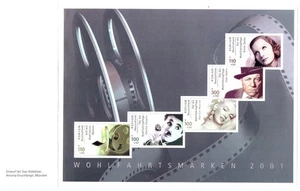 BRD Wohlfahrtsmarken 2001 - Mi.Nr: 2218 - 22, postfrisch, Markenheftchen - - Bild 1 von 1