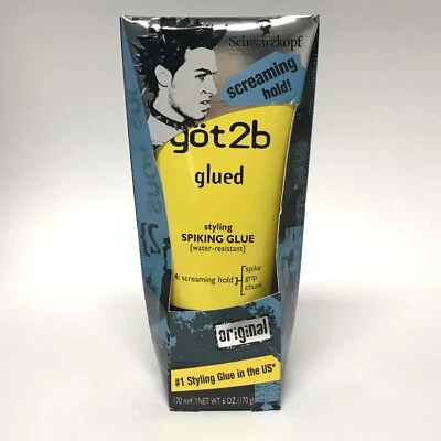 Pegamento con clavos de peinado pegado Got2b resistente al agua 4 gritos sujeción 6 oz tamaño completo Foto 1 de 4