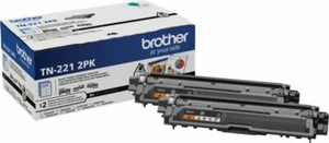 2 sacchetti nuovi originali sigillati scatola aperta Brother TN-221 DUAL PACK (2 PK) - Foto 1 di 1