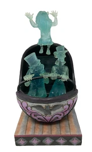 Jim Shore Disney Doom Buggy 6002706 Hitchhiking Ghosts Haunted Mansion Glow - Picture 1 of 17