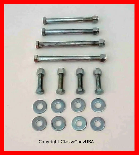 Kit de pernos de cabina a cuadro Chevrolet Truck 1939-46 - 16 piezas - #608BK Foto 1 de 1