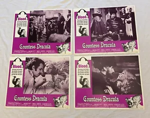 Gräfin Dracula 1972 Original Farbe KOMPLETT 11x14 Lobby Card Set Hammer 72/268 - Bild 1 von 10