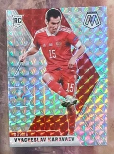2020-21 Mosaic UEFA Euro VYACHESLAV KARAVAEV #73 Rookie RC Silver Prizm Russia - Picture 1 of 2
