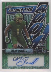 2023 Leaf Metal Green Kaleidoscope /2 Noah Sewell #HCB-NS2 Rookie Auto RC