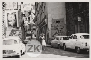 JEAN SEBERG Paris MARQUAND poster Dauphine SIMCA Citroen Volkswagen Photo 1960 - Picture 1 of 1