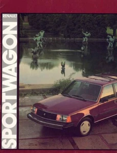 Catalogue brochure Renault Sportwagon (18) 1986, 1985 USA - Imagen 1 de 2