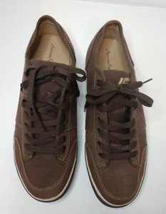 American Eagle Outfitters Mens Size 11 Canvas Brown Casual dress Shoes Sneakers - Picture 1 of 9