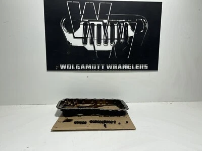 07-11 Jeep JK Wrangler Rubicon Adaptador de cárter de aceite superior 3,8 L V6 04666154AB OEM CC Foto 1 de 4