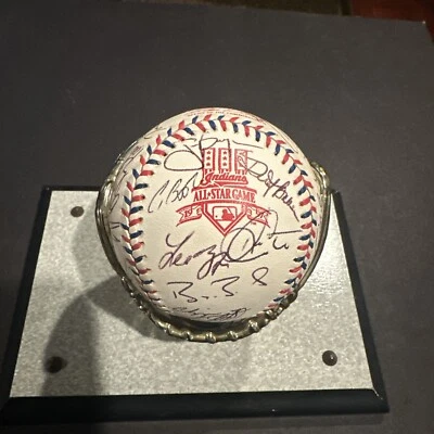 1997 National League All-Star Baseball signed baseball - Image 1 of 4