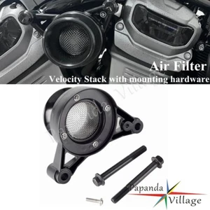 Air Filter Cleaner Velocity Stack Intake Kit For Harley Nightster RH975 2022-23 - Picture 1 of 9