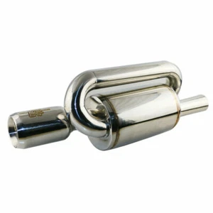 2.5'' S-Flow Sport Exhaust Tips MG Integra CTR Muffler Pipe Deep Low Sound New - Picture 1 of 4