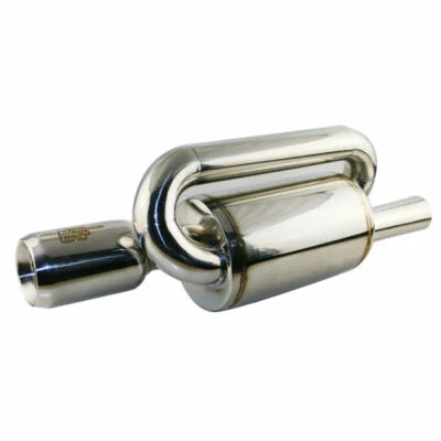 2.5'' S-Flow Sport Exhaust Tips MG Integra CTR Muffler Pipe Deep Low Sound New - Image 1 of 4