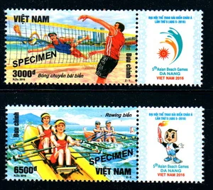 N.1071- Vietnam – SPECIMEN -5th Asian Beach Games (AGB 5-2016) set 2 2016-MNH - Bild 1 von 1