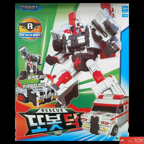 Tobot Rescue TOBOT DOC Ambulance Trailer Tankerbot Transforming Robot Toy 2023 Cover