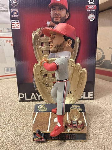 Ozzie Smith FOCO All Time Gold Glove Bobblehead Padres Cardinals #’d/100 Made Cover