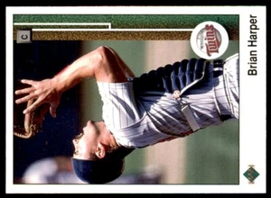 1989 Upper Deck Brian Harper Minnesota Twins #379 - Picture 1 of 2