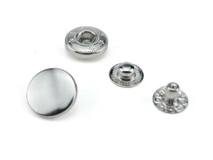 Premium Rivet Buttons Poppers Snap Fasteners Press Sewing Leather Craft 8mm-15mm - Picture 1 of 9