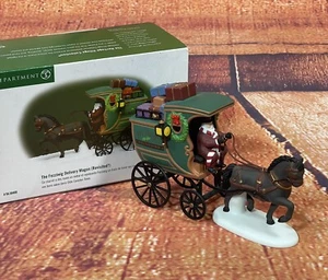 Dept 56 Dickens' Village ~ THE FEZZIWIG DELIVERY WAGON (REVISITED?) ~ #56.58400 - Picture 1 of 6