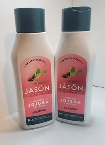 2 pack Jason Cruelty free Shampoo Jojoba Repairing Plus Caster Oil 16 ounce NEW - Picture 1 of 3