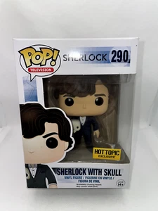 SHERLOCK con Calavera - Funko POP! Figura Vinilo #290 - Hot Topic Exclusivo NUEVO S38 - Imagen 1 de 6