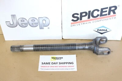 1995-2006 Jeep TJ YJ Wrangler XJ Cherokee Inner Axle Shaft Front LH Drivers Side - Image 1 of 4